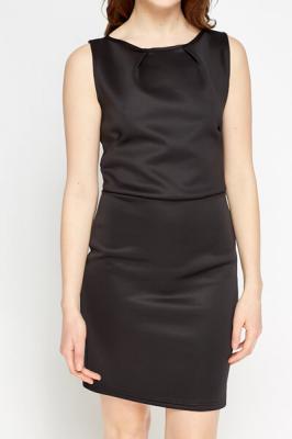 Bodycon Basic Dress L / Viscose / Black